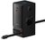 Baseus - PowerCombo töltőállomás 65W, 2×CEE 7/3 +1×USB Type-A + 1×USB Type-C + USB Type-C kábel, fekete - PSLR000301