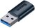 Baseus - Ingenuity Mini USB Type-A - USB Type-C OTG adapter, kék - ZJJQ000103