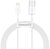 Baseus - Superior USB Type-A - iPhone, 2.4A gyorstöltő adatkábel, 1.5m, fehér - CALYS-B02