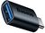 Baseus - Ingenuity Mini USB Type-C - USB Type-A OTG adapter, kék - ZJJQ000003