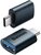 Baseus - Ingenuity Mini USB Type-C - USB Type-A OTG adapter, kék - ZJJQ000003