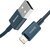 Baseus - Superior USB Type-A - iPhone, 2.4A gyorstöltő adatkábel, 1 m, kék - CALYS-A03