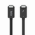 Belkin - Thunderbolt 4 kábel, 2M, aktív - INZ002BT2MBK
