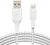 Belkin - BoostCharge Pro Fonott Lightning/USB-A kábel, 3 m, fehér - CAA002BT3MWH