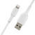 Belkin - BoostCharge Lightning/USB-A kábel, 0,15 m, fehér - CAA001BT0MWH