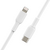 Belkin - BoostCharge USB-C/Lightning kábel, 1 m, fehér - CAA003BT1MWH