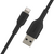Belkin - BoostCharge Pro Fonott Lightning/USB-A kábel, 1 m, fekete - CAA002BT1MBK