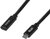 Club 3D - CAC-2502 USB-C® 40Gbps Extension Cable 1m/3.28ft 240W 8K60Hz M/F - CAC-2502