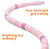Club 3D - USB-C® Beaded Cable Pink 2m - CAC-3010