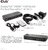 Club 3D - DisplayPort™/HDMI™ KVM Switch For Dual DisplayPort™ 4K 60Hz - CSV-7210