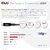 Club 3D - USB-C® 20Gbps USB-IF Certified Cable 4K60Hz, PD 240W(48V/5A) EPR M/M 2m/6.56ft - CAC-1575