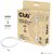 Club 3D - USB-C® 80Gbps Certified 240W 8K240Hz 1.2m / 3.94ft White Cable - CAC-1572