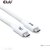 Club 3D - USB-C® 80Gbps Certified 240W 8K240Hz 1.2m / 3.94ft White Cable - CAC-1572