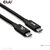 Club 3D - USB-C® 80Gbps Certified 240W 8K240Hz 1.2m / 3.94ft Black Cable - CAC-1570