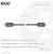 Club 3D - USB-C® 80Gbps Certified 240W 8K240Hz 1.2m / 3.94ft Black Cable - CAC-1570