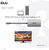 Club 3D - USB-C® to Dual Link DVI-D HDCP ON version Active Adapter M/F - CAC-1510