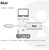 Club 3D - USB-C® RJ45 Ethernet 1G Adapter M/F - CAC-1519