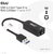 Club 3D - USB-A 5Gbps to RJ45 Ethernet 2.5G Adapter M/F - CAC-1420