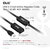 Club 3D - USB-A 5Gbps Active Repeater Cable 10m / 32.8ft M/F 28AWG - CAC-1405