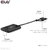 Club 3D - USB-C® (with USB-A Adapter) to dual HDMI™ (4K60Hz) Video Splitter with DisplayLink® - CSV-1475