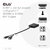 Club 3D - HDMI™ + USB Bus powered to DisplayPort™ 4K120Hz or 8K30Hz M/F Adapter - CAC-1335