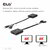 Club 3D - HDMI™ + USB Bus powered to DisplayPort™ 4K120Hz or 8K30Hz M/F Adapter - CAC-1335