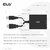 Club 3D - HDMI™ + USB Bus powered to DisplayPort™ 4K120Hz or 8K30Hz M/F Adapter - CAC-1335