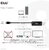 Club 3D - HDMI™ + Micro USB to USB-C® 4K120Hz or 8K30Hz M/F Active Adapter - CAC-1336