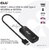Club 3D - HDMI™ + Micro USB to USB-C® 4K120Hz or 8K30Hz M/F Active Adapter - CAC-1336