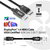 Club 3D - DisplayPort™ 1.4 HBR3 Cable Male/Male 2m/6.56ft 28AWG - CAC-2068