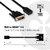 Club 3D - DVI to HDMI™ 1.4 Cable M/F 2m/6.56ft Bidirectional - CAC-1211