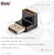 Club 3D - DisplayPort™ Male to DisplayPort™ 1.4 Female 90 Degree Angled Adapter 4K120Hz M/F - CAC-1008