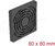 Delock - Ventilátor rács porszűrővel 80 x 80 mm fekete - 67311