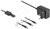 Delock - Külső tápegység DC 3,5 x 1,35 mm, DC 5,5 x 2,1 mm, DC 5,5 x 2,5 mm 5,0 V / 2,0 A / 10,0 W - 41466