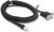 Delock - Tekercselt kábel RJ50 apa - D-Sub 9 hüvely 1,5 m fekete - 87996