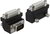 Delock - Adapter DVI 24+5 tűs anya > VGA 15 tűs apa 90°-os szögben - 65425