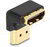 DELOCK - HDMI adapter apa - anya 90° lefelé néző 8K 60Hz fém - 60016