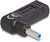 DELOCK - Laptop töltőkábel adapter USB Type-C™ anya - HP 4,5 x 3,0 mm apa 90° fokban hajlított - 60004