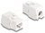 Delock - Keystone modul, RJ45-aljzat Cat.6A UTP 4 db.-os - 86051