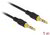 Delock - Sztereó Jack Kábel 3,5 mm 3 tűs férfi > férfi 1 m fekete - 85547