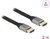 Delock - Ultra nagy sebességű HDMI kábel 48 Gbps 8K 60 Hz szürke 2 m tanúsítvánnyal - 83996