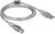 Delock - USB 2.0 A-típusú apa - USB 2.0 B-típusú apa kábel, 1,5 m, átlátszó - 83893
