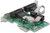 Delock - PCI Express x1 kártya - 2 x soros RS-232 csatlakozó - 90007