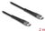 Delock - USB 2.0 kábel USB Type-C apa - apa meghosszabbított hajlítás védelemmel 60 W 2 m - 81125