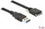 Delock - Kábel USB 3.0 A típusú dugó > USB 3.0 Micro-B típusú dugó csavarokkal ellátott 1 m - 83597