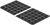 Delock - Gumi alátét öntapadós 10 x 3 mm 50 db. fekete - 18309