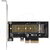 Delock - PCI Express x4-kártya - 1 x belső NVMe M.2 Key M 80 mm - alacsony profilú formatényező - 90047