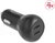 Delock - autós töltő 2 x USB Type-C PD 3.0 40 W teljesítménnyel - 64330