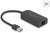 Delock - A-típusú USB adapter 2,5 Gigabit LAN - 66045