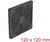 Delock - Ventilátor rács porszűrővel 120 x 120 mm fekete - 67313